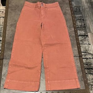 Women's Pink Wide-Leg Jeans